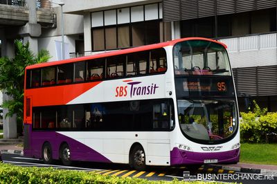 Bus 95 - SBS Transit Volvo B9TL (SBS3035G)