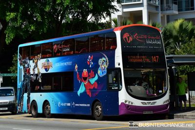Bus 147 - SBS Transit Volvo B9TL (SBS3036D)