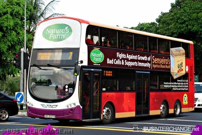 Bus 7 - SBS Transit Volvo B9TL (SBS3037B)