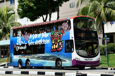 Bus 7 - SBS Transit Volvo B9TL (SBS3037B)