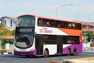 Bus 147A - SBS Transit Volvo B9TL (SBS3045C)