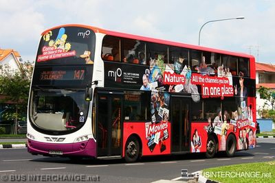 Bus 147 - SBS Transit Volvo B9TL (SBS3056X)