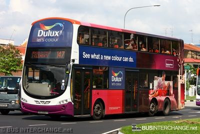 Bus 147 - SBS Transit Volvo B9TL (SBS3057T)
