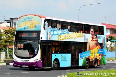 Bus 147 - SBS Transit Volvo B9TL (SBS3057T)