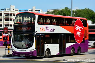 SBS Transit Volvo B9TL (SBS3066S) - TRAINING BUS