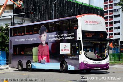 Bus 25 - SBS Transit Volvo B9TL (SBS3067P)