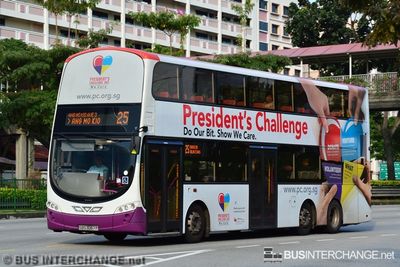Bus 25 - SBS Transit Volvo B9TL (SBS3067P)