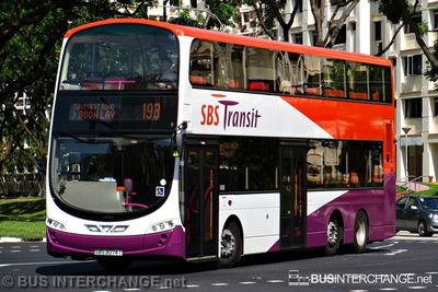 Bus 193 - SBS Transit Volvo B9TL (SBS3074T)