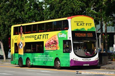 Bus 555 - SBS Transit Volvo B9TL (SBS3081Y)