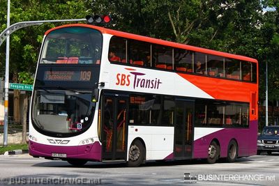 Bus 109 - SBS Transit Volvo B9TL (SBS3082U)