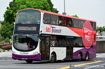 Bus 161 - SBS Transit Volvo B9TL (SBS3086J)