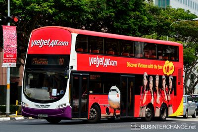 Bus 10 - SBS Transit Volvo B9TL (SBS3088D)