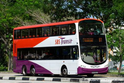 Bus 87 - SBS Transit Volvo B9TL (SBS3093M)