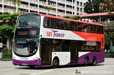 Bus 165 - SBS Transit Volvo B9TL (SBS3104R)