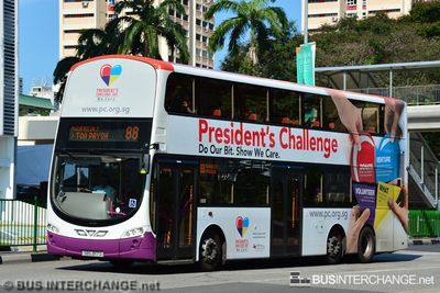 Bus 88 - SBS Transit Volvo B9TL (SBS3117D)