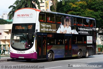 Bus 157 - SBS Transit Volvo B9TL (SBS3122M)