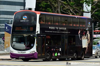 Bus 111 - SBS Transit Volvo B9TL (SBS3124H)