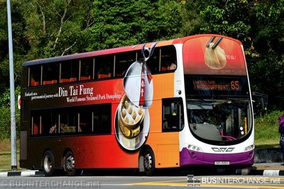 Bus 65 - SBS Transit Volvo B9TL (SBS3126C)