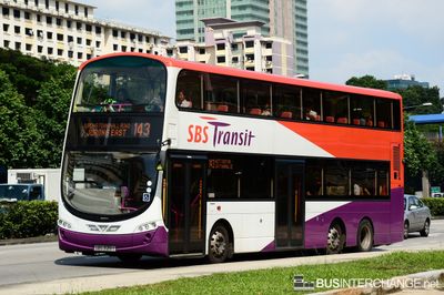 Bus 143 - SBS Transit Volvo B9TL (SBS3128Y)