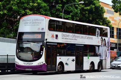Bus 179A - SBS Transit Volvo B9TL (SBS3143C)