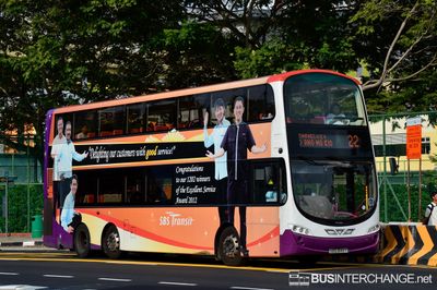 Bus 22 - SBS Transit Volvo B9TL (SBS3145Y)