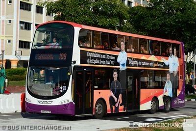 Bus 109 - SBS Transit Volvo B9TL (SBS3157M)