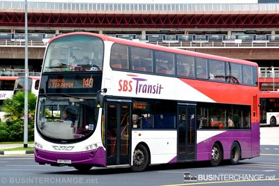 Bus 143 - SBS Transit Volvo B9TL (SBS3163U)