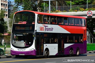 Bus 8 - SBS Transit Volvo B9TL (SBS3170Z)