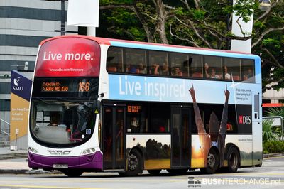 Bus 166 - SBS Transit Volvo B9TL (SBS3171X)