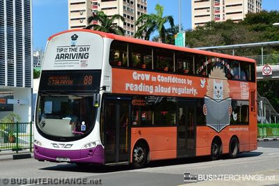 Bus 88 - SBS Transit Volvo B9TL (SBS3184J)