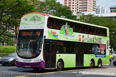 Bus 88 - SBS Transit Volvo B9TL (SBS3208A)