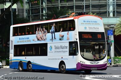 Bus 88 - SBS Transit Volvo B9TL (SBS3208A)