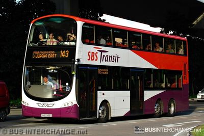 Bus 143 - SBS Transit Volvo B9TL (SBS3269Z)