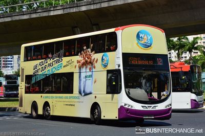 Bus 12 - SBS Transit Volvo B9TL (SBS3288T)