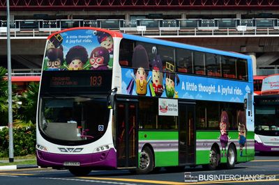Bus 183 - SBS Transit Volvo B9TL (SBS3306A)