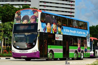 Bus 97 - Tower Transit Singapore Volvo B9TL (SBS3306A)
