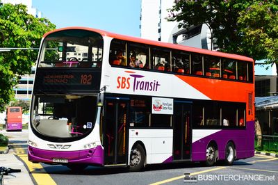 Bus 182 - SBS Transit Volvo B9TL (SBS3309S)