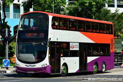 Bus 78 - Tower Transit Singapore Volvo B9TL (SBS3314B)