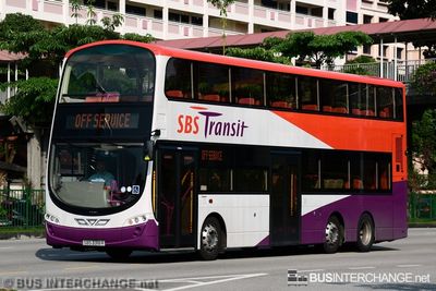 SBS Transit Volvo B9TL (SBS3318R) - OFF SERVICE
