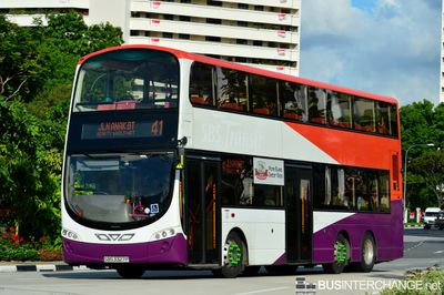 Bus 41 - Tower Transit Singapore Volvo B9TL (SBS3327P)