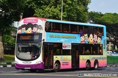 Bus 22 - SBS Transit Volvo B9TL (SBS3330D)