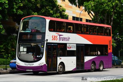 Bus 182 - SBS Transit Volvo B9TL (SBS3332Z)