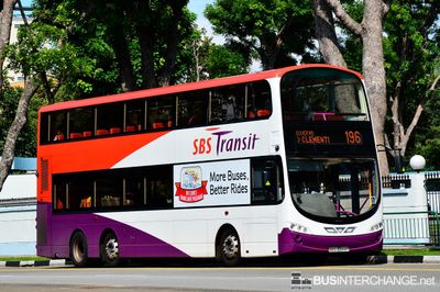 Bus 196 - SBS Transit Volvo B9TL (SBS3344P)