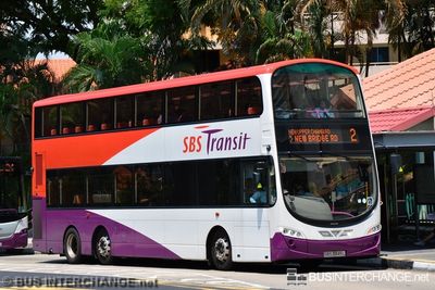 Bus 2 - SBS Transit Volvo B9TL (SBS3345L)