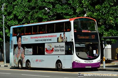 Bus 97 - SBS Transit Volvo B9TL (SBS3351T)