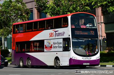 Bus 72 - SBS Transit Volvo B9TL (SBS3352R)