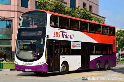 Bus 20 - SBS Transit Volvo B9TL (SBS3355H)