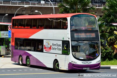 Bus 98 - Tower Transit Singapore Volvo B9TL (SBS3358A)