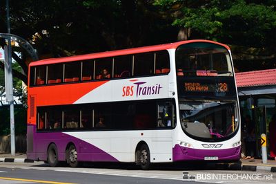 Bus 28 - SBS Transit Volvo B9TL (SBS3374C)
