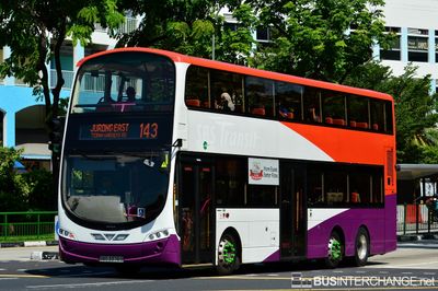 Bus 143 - Tower Transit Singapore Volvo B9TL (SBS3378S)